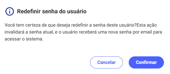 Redefinir Senha