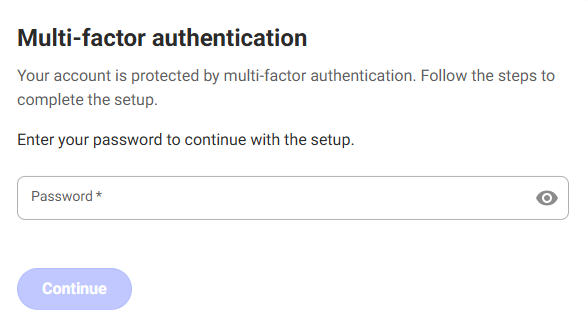 MFA Authentication