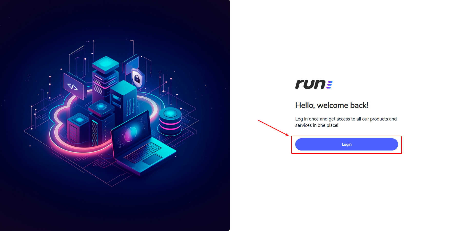 Login Screen