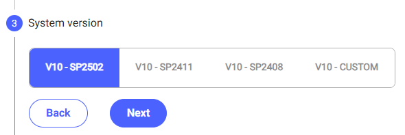 System Version