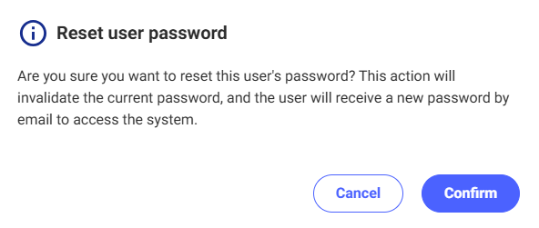 Reset Password Confirm