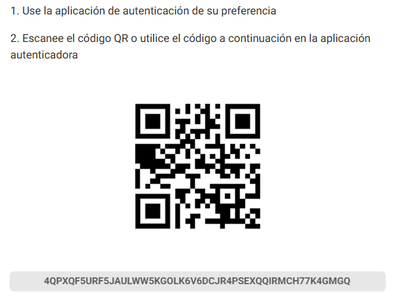 Autenticación MFA 2