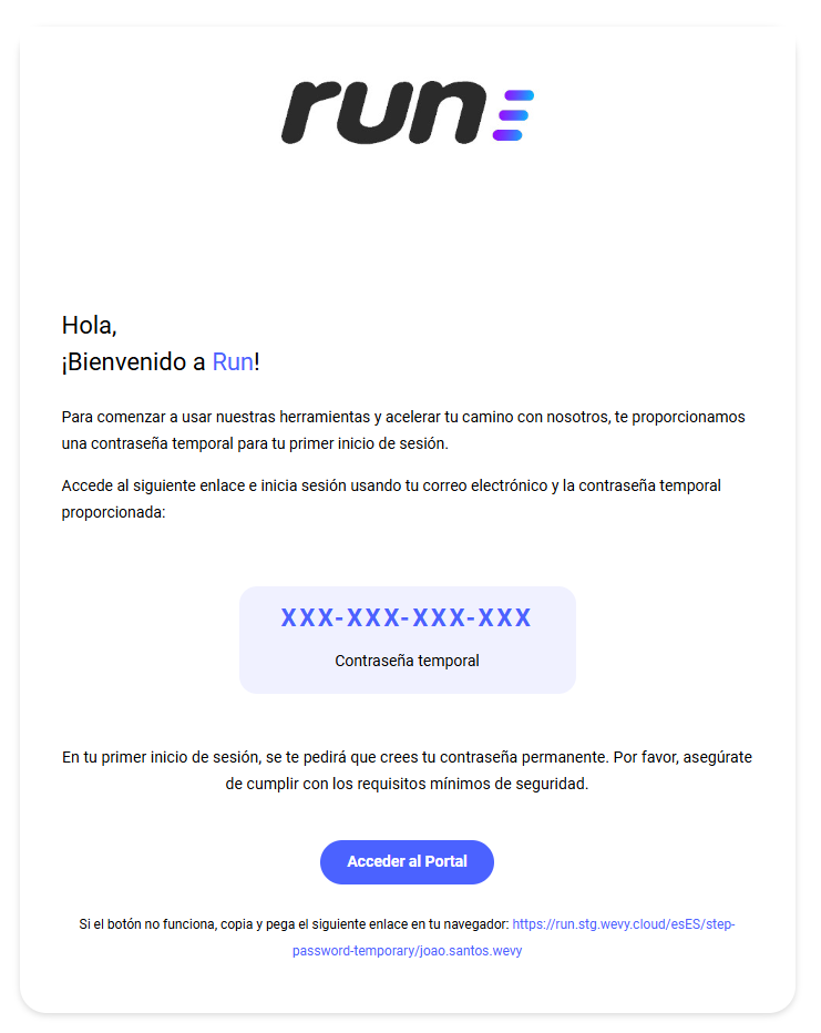 correo invitación